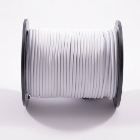Guma okragła 3 mm biała  8522379 12 - 50 mb