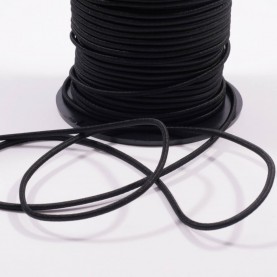 Guma okragła 3 mm czarna 8522379 12  - (50 mb)