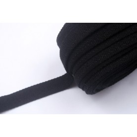 Taśma spodniowa bawełniana (50 mb) czarna