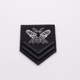 Aplikacje emblemat pszczoła (2 szt.)