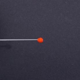 Koraliki bicone ze szkła 4mm pomarańczowe 8g