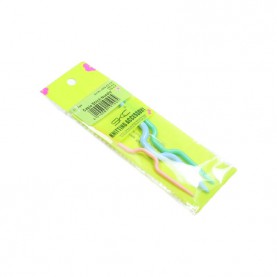 Druty do warkoczy plastikowe SKC J-089 3 szt.