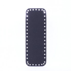 Spód - Dno DIY Prostokąt 200x70mm Jucht Czarny