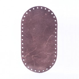 Spód - Dno DIY Owal 220x120mm Jucht Brąz