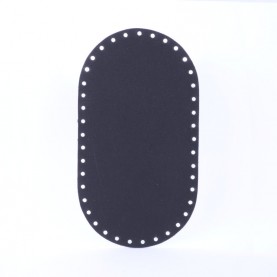 Spód - Dno DIY Owal 220x120mm Jucht Czarny