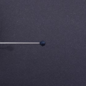 Koraliki bicone ze szkła 4mm granatowe 8g
