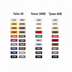 Szafa z nićmi Talia / Tytan / Texar 40 kolorów