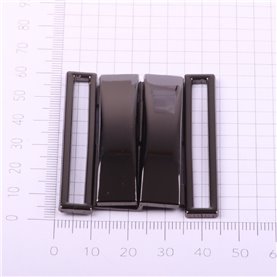 Klamra ozdobna KL-453 kol. czarny 5 cm (1 szt.)