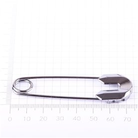 Agrafka ozdobna ZBA-031 75 mm ciemny nikiel 5 szt.