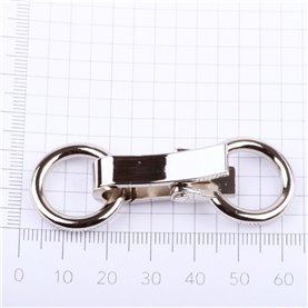 Klamra metalowa KL-311 kol. srebrny