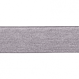 Guma tkana 50 mm ciemne srebro (5m)