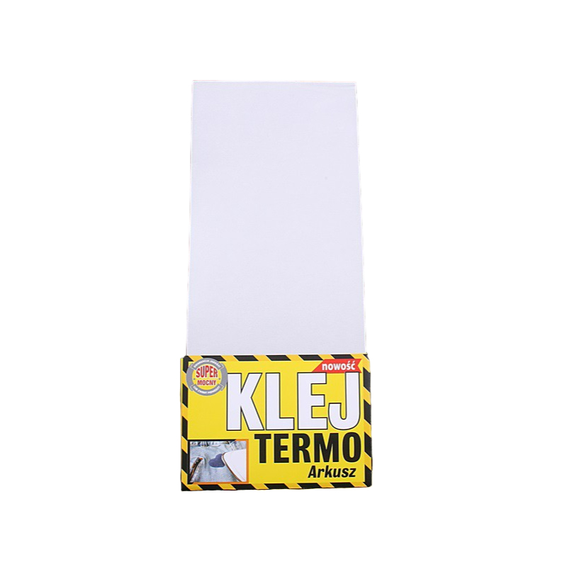 Klej termo arkusz 10*24 cm.