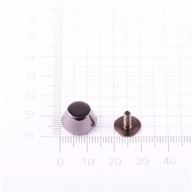 Nit skręcany 12,5 mm kol. czarny (10 szt.)