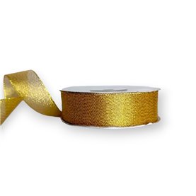 Wstążka brokat wm-25 - 22,85 mb złota