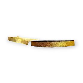 Taśma brokatowa WM-10 mm  - 45 mb złota