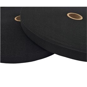 Guma tkana 15 mm czarna (25 m) GP015 kol. 0099