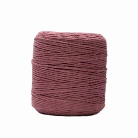 Sznurek bawełniany do makramy Dirty Rose 3mm/100m