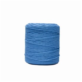 Sznurek bawełniany do makramy Royal Blue 3mm/100m