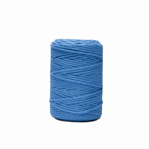 Sznurek bawełniany do makramy Royal Blue 5mm/50m