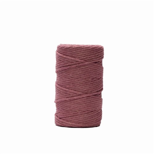 Sznurek bawełniany do makramy Dirty Rose 2mm/60m