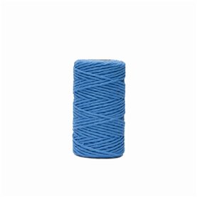 Sznurek bawełniany do makramy Royal Blue 2mm/60m