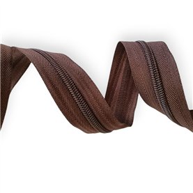 Zamek spiralny rozdzielczy 5 240 cm 294 brązowy