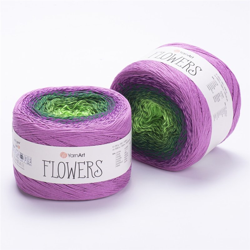 Włóczka YarnArt Flowers 2 x 250 g kol. 313