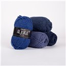 Włóczka Drops Alaska Uni Colour 12 navy blue