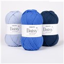 Włóczka Drops Daisy Uni Colour 24 cobalt blue