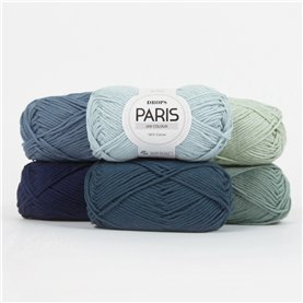 Włóczka Drops Paris Uni Colour 25 moss green