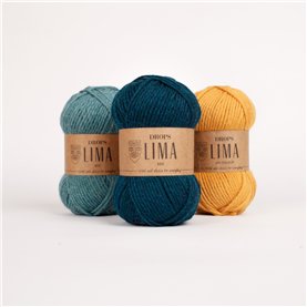 Włóczka Drops Lima Mix 9018 sea green