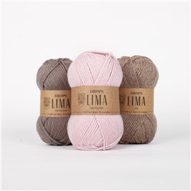 Włóczka Drops Lima Uni Colour 5310 light brown