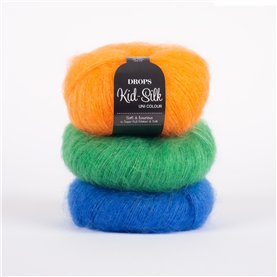 Włóczka Drops Kid-Silk 21 cobalt blue