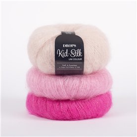 Włóczka Drops Kid-Silk 13 pink