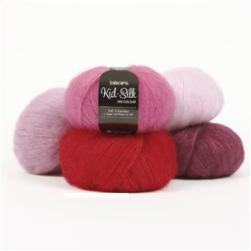 Włóczka Drops Kid-Silk 14 red
