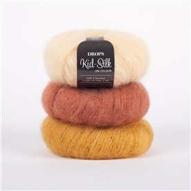 Włóczka Drops Kid-Silk 30 curry