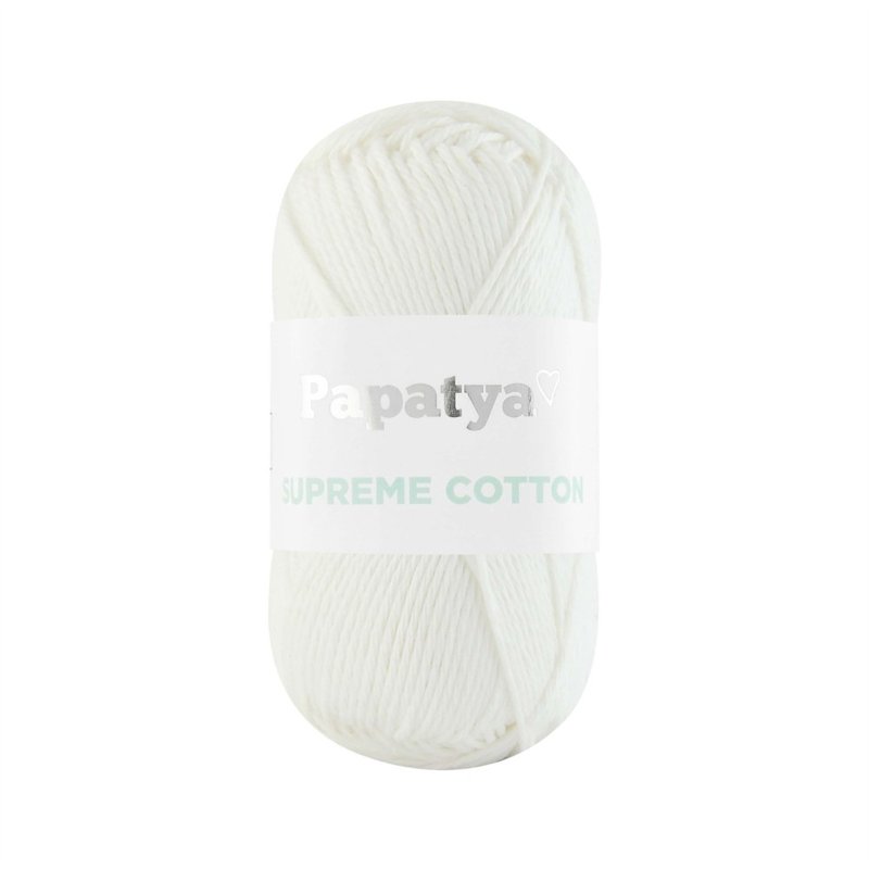 Włóczka Papatya Supreme Cotton kol. 1200 - 500 g