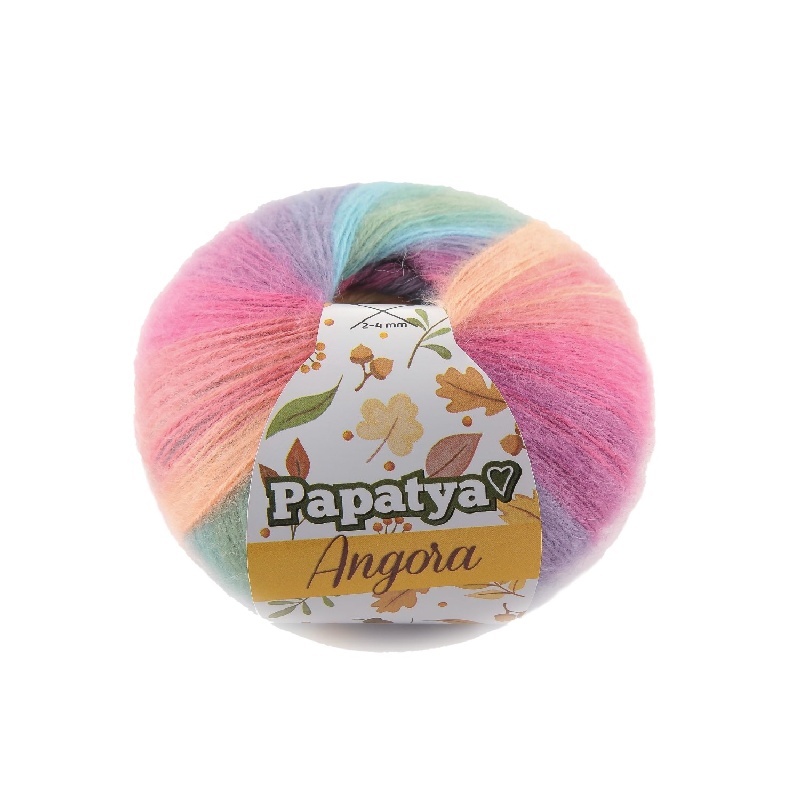 Włóczka Papatya Angora Batik (600g) kol. 556-11