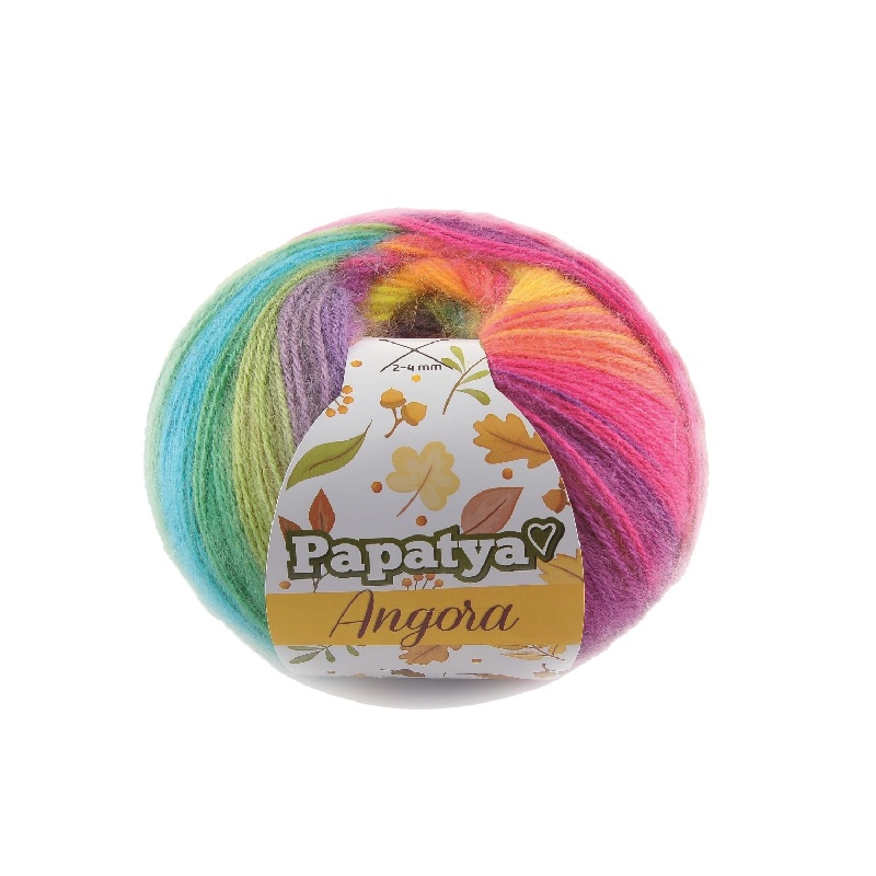 Włóczka Papatya Angora Batik (600g) kol. 556-37