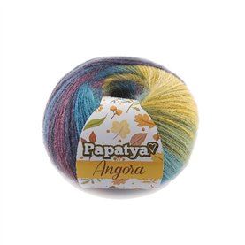 Włóczka Papatya Angora Batik (600g) kol. 556-62