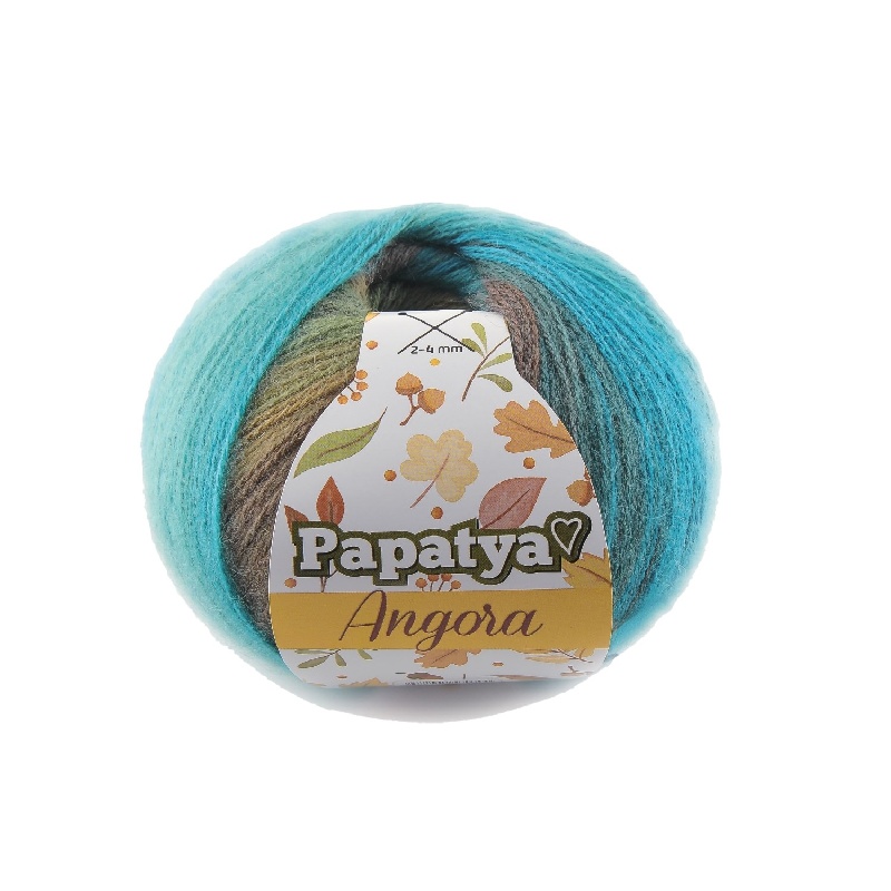 Włóczka Papatya Angora Batik (600g) kol. 556-81