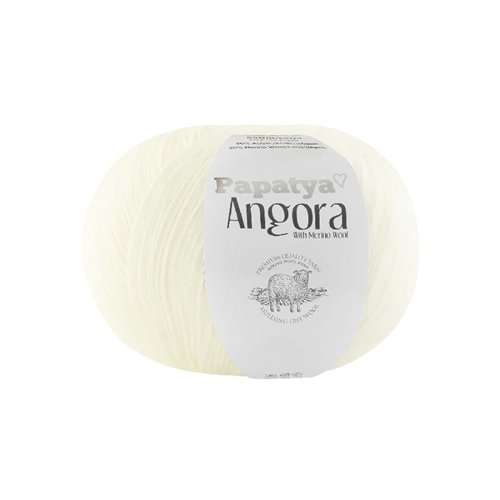 Włóczka Papatya Angora 600g - kol. 1200