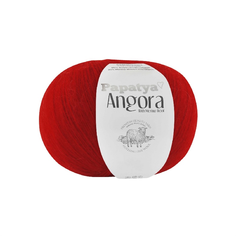 Włóczka Papatya Angora 600g - kol. 3080