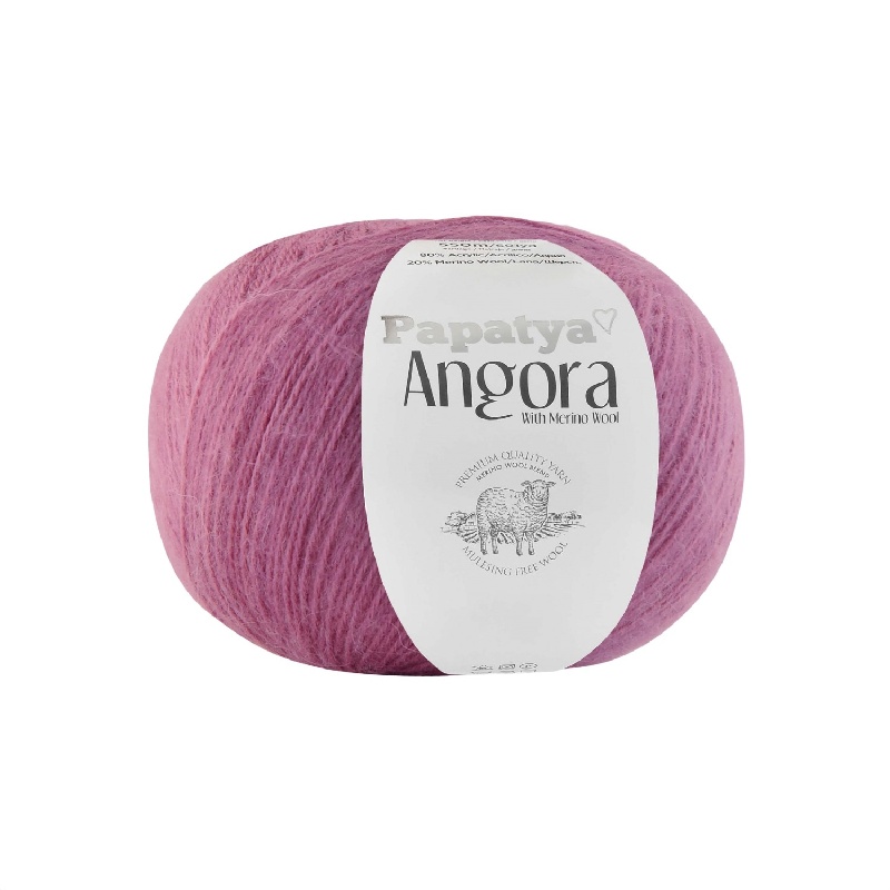 Włóczka Papatya Angora 600g - kol. 3570