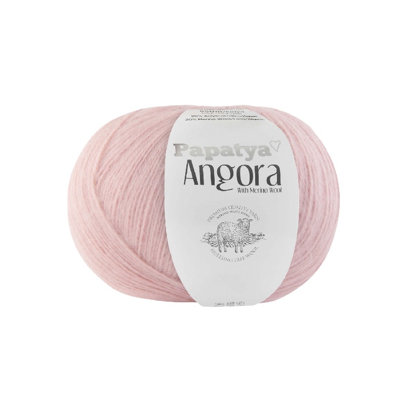 Włóczka Papatya Angora 600g - kol. 4120