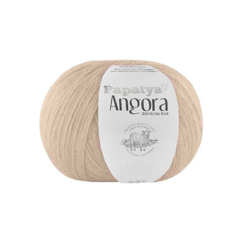 Włóczka Papatya Angora 600g - kol. 4180