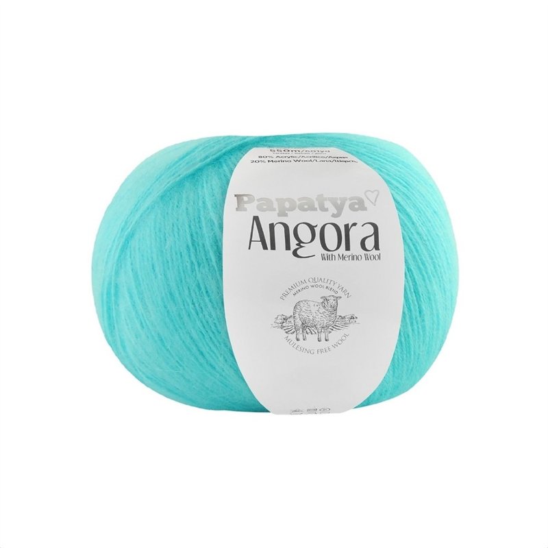 Włóczka Papatya Angora 600g - kol. 5620