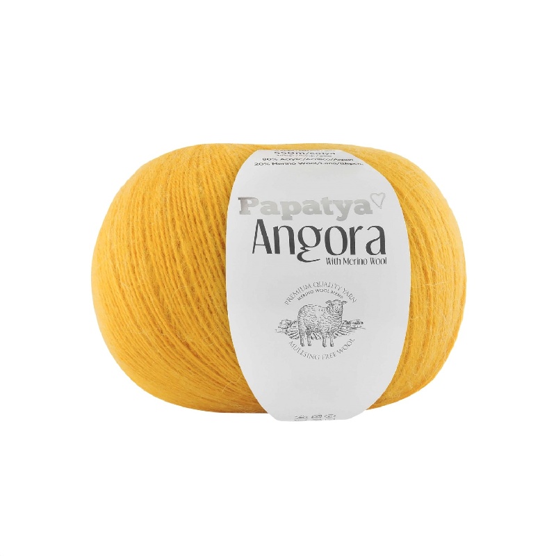 Włóczka Papatya Angora 600g - kol. 8740