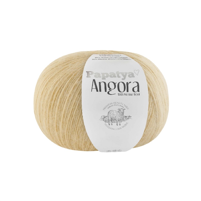 Włóczka Papatya Angora 600g - kol. 9310