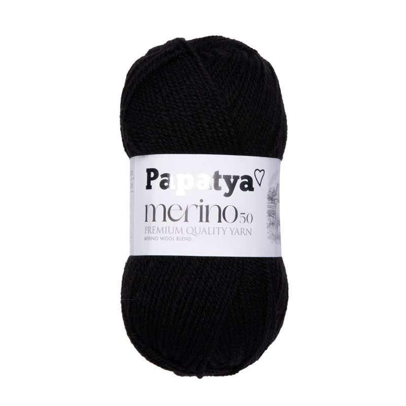 Włóczka Papatya Merino 50 kol. 2000 - 500 g